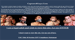 Desktop Screenshot of capturedguys.com
